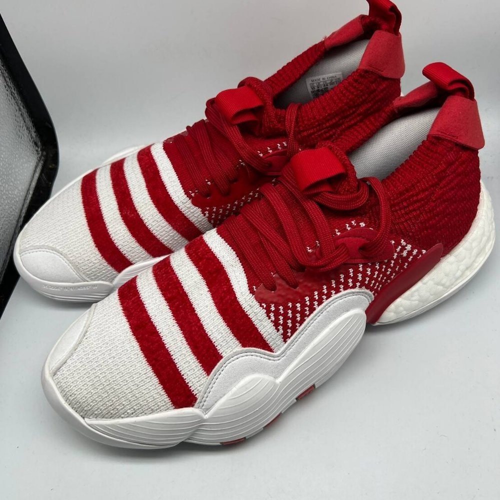 adidas Trae Young 2 Men's Basketball Shoes White Red H03845‎ Size 10
